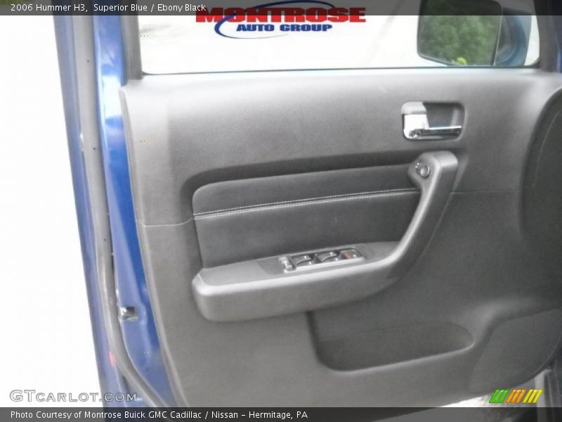 Superior Blue / Ebony Black 2006 Hummer H3