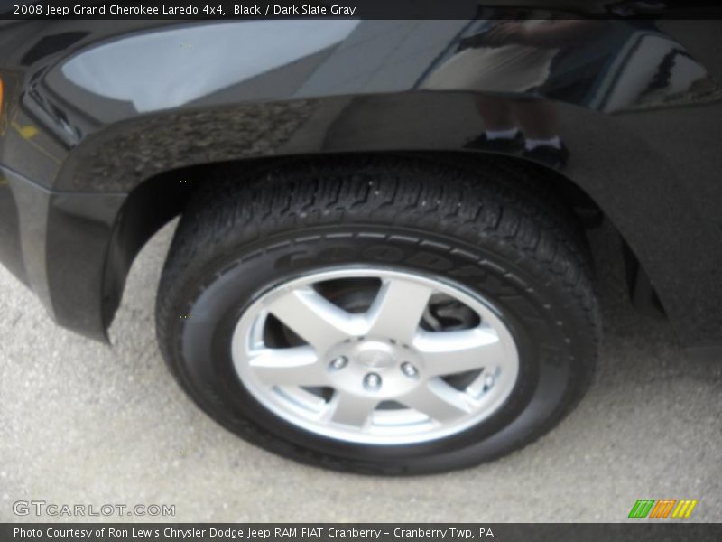 Black / Dark Slate Gray 2008 Jeep Grand Cherokee Laredo 4x4