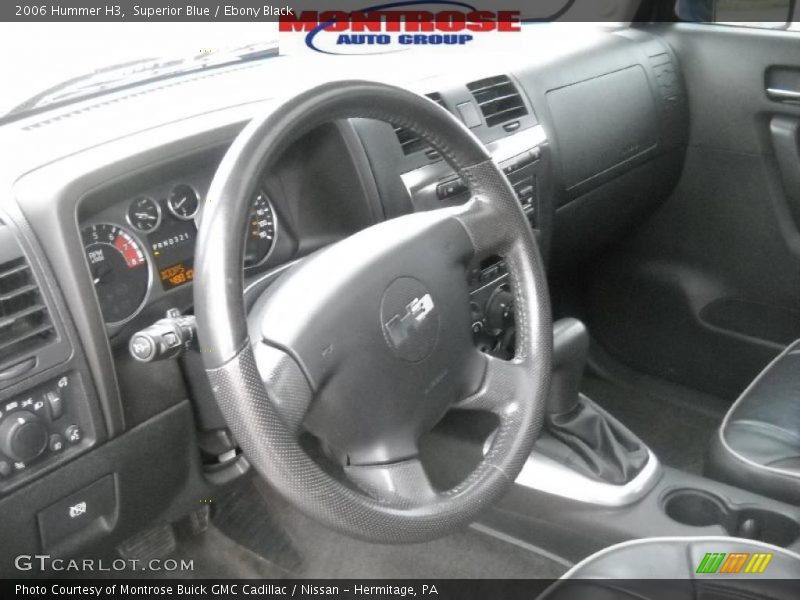 Superior Blue / Ebony Black 2006 Hummer H3
