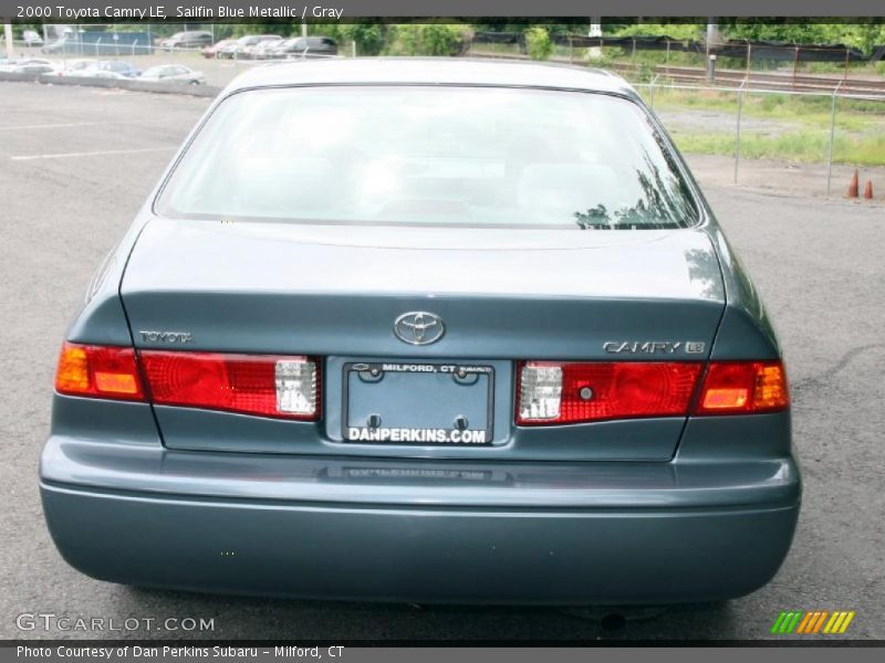 Sailfin Blue Metallic / Gray 2000 Toyota Camry LE