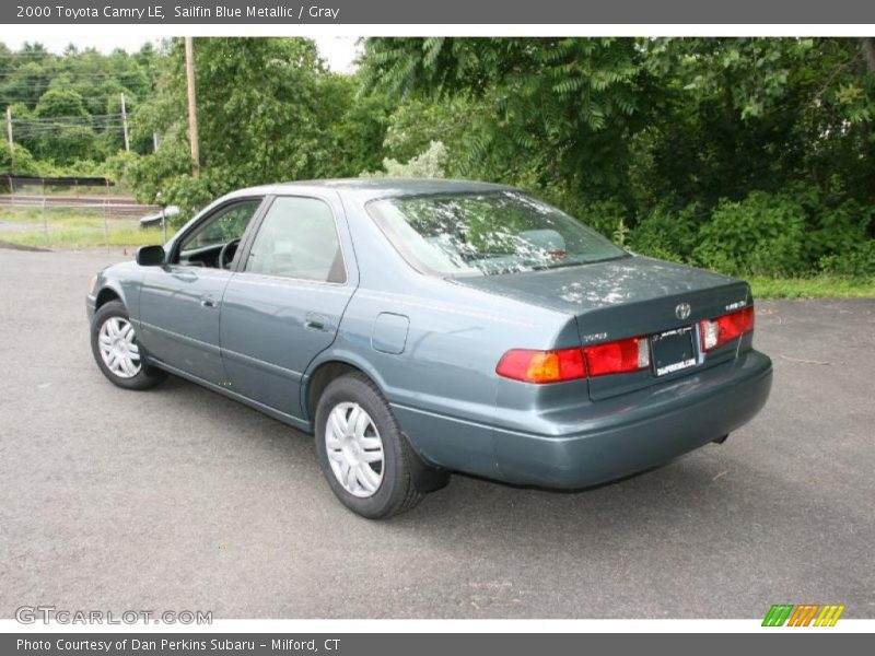 Sailfin Blue Metallic / Gray 2000 Toyota Camry LE