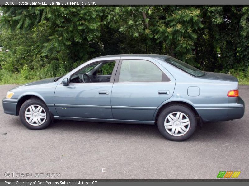 Sailfin Blue Metallic / Gray 2000 Toyota Camry LE