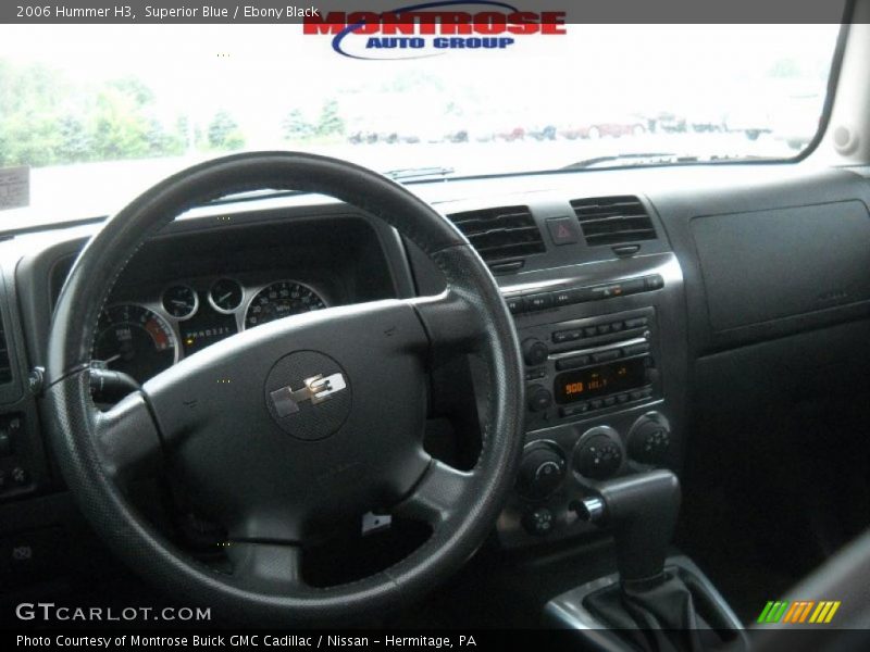 Superior Blue / Ebony Black 2006 Hummer H3