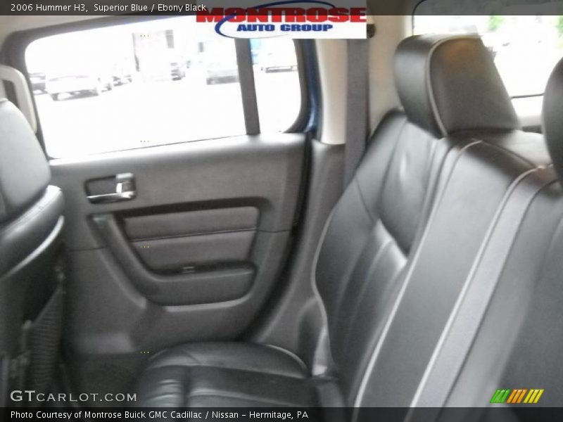 Superior Blue / Ebony Black 2006 Hummer H3