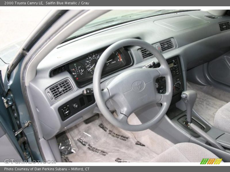 Sailfin Blue Metallic / Gray 2000 Toyota Camry LE