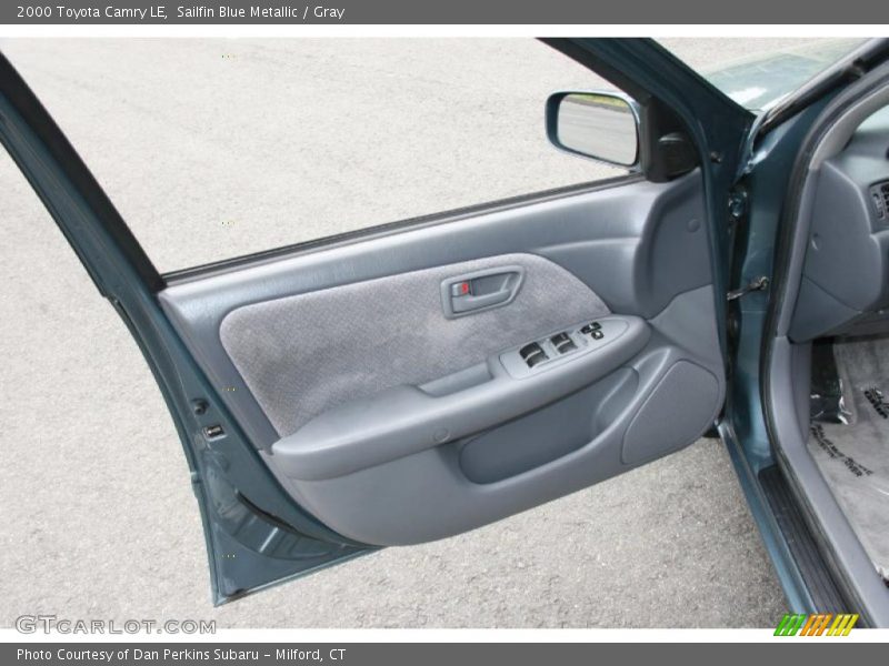 Sailfin Blue Metallic / Gray 2000 Toyota Camry LE