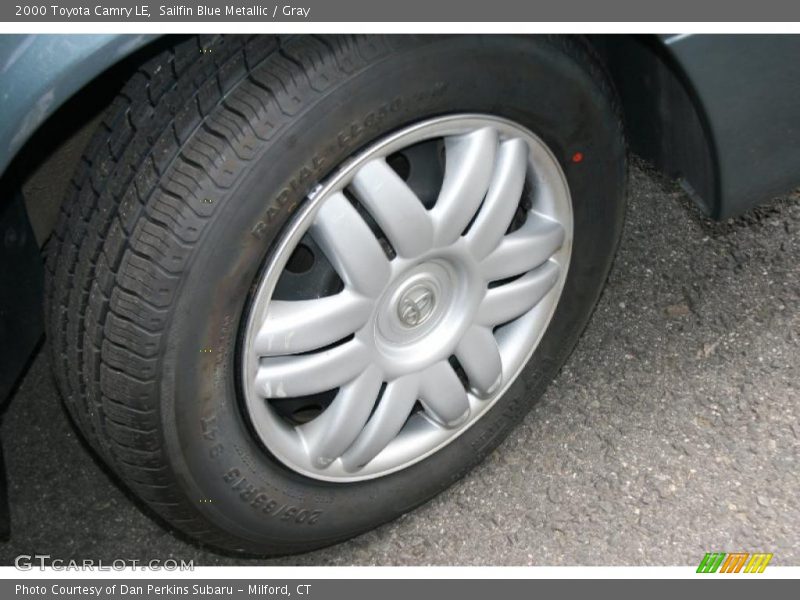 Sailfin Blue Metallic / Gray 2000 Toyota Camry LE