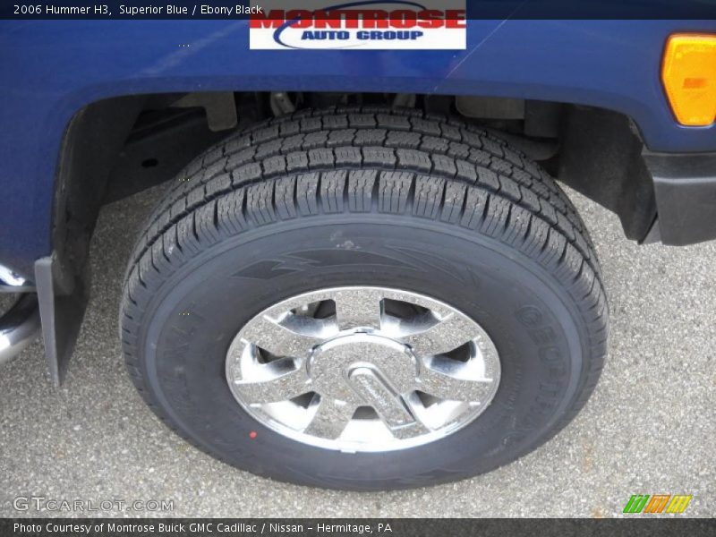 Superior Blue / Ebony Black 2006 Hummer H3