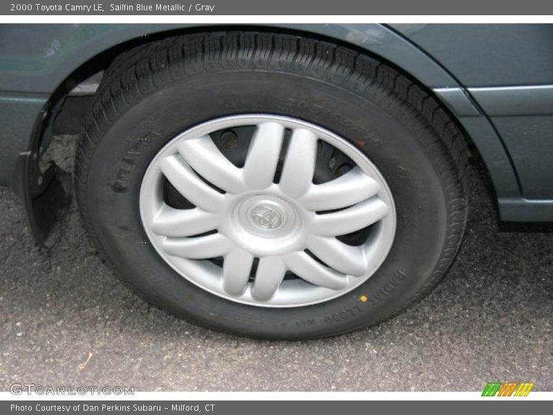 Sailfin Blue Metallic / Gray 2000 Toyota Camry LE