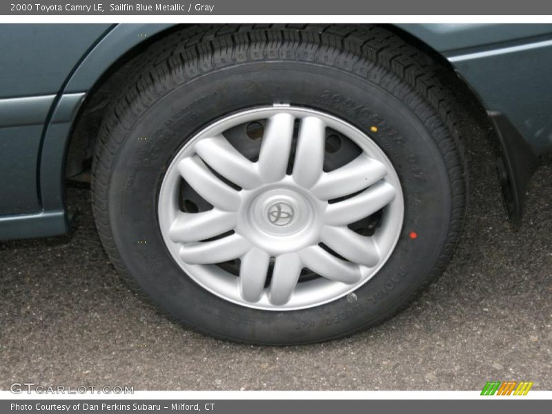 Sailfin Blue Metallic / Gray 2000 Toyota Camry LE