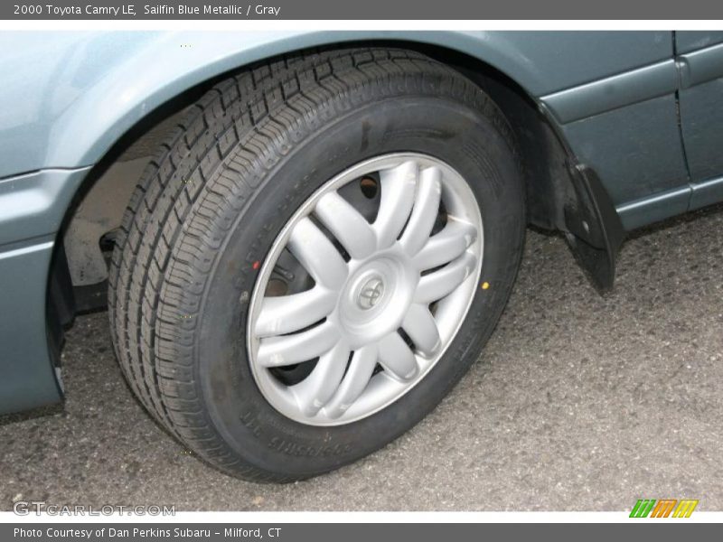 Sailfin Blue Metallic / Gray 2000 Toyota Camry LE
