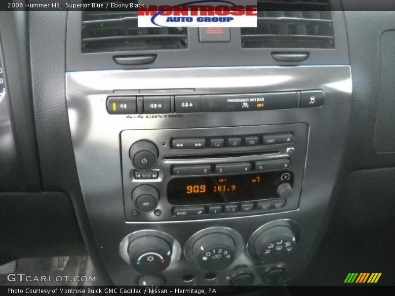 Superior Blue / Ebony Black 2006 Hummer H3