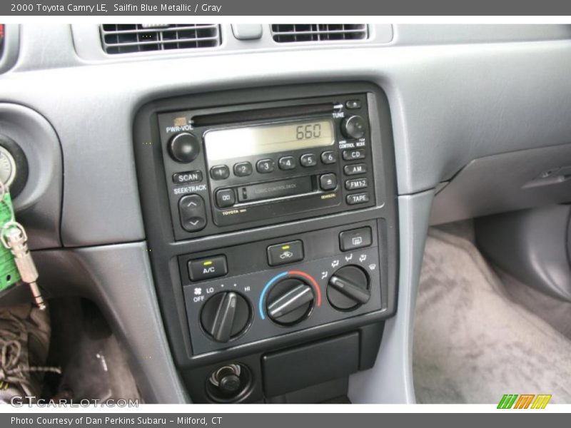 Sailfin Blue Metallic / Gray 2000 Toyota Camry LE