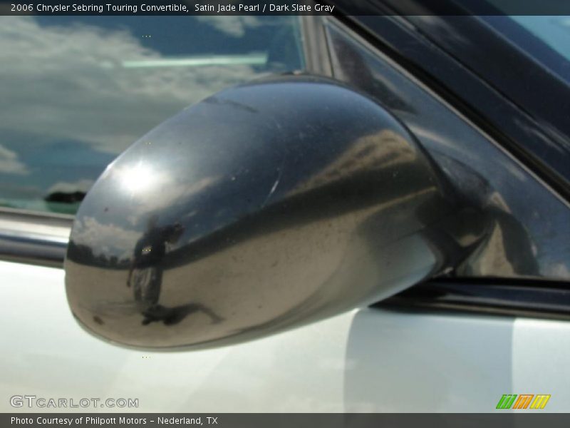 Satin Jade Pearl / Dark Slate Gray 2006 Chrysler Sebring Touring Convertible