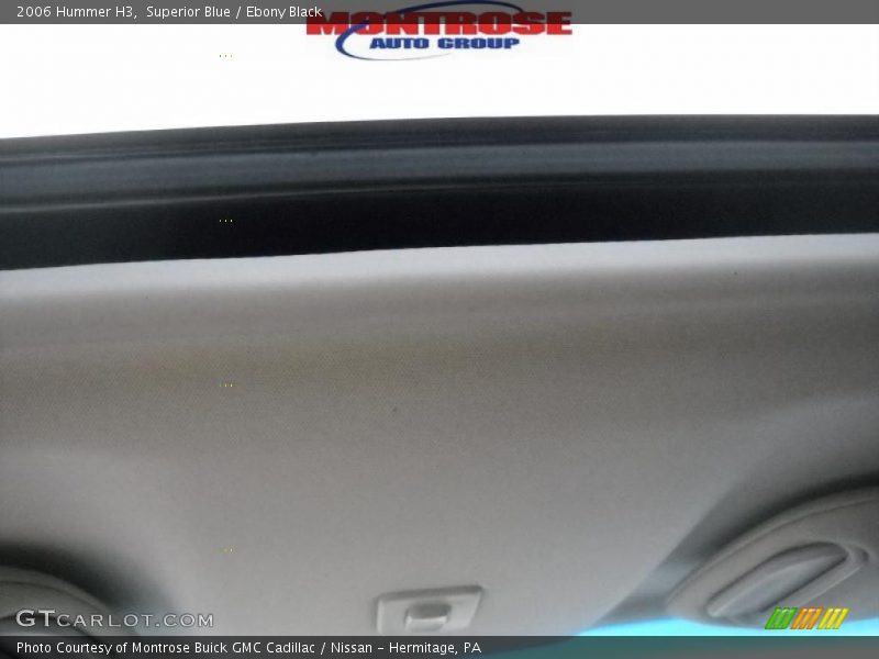 Superior Blue / Ebony Black 2006 Hummer H3