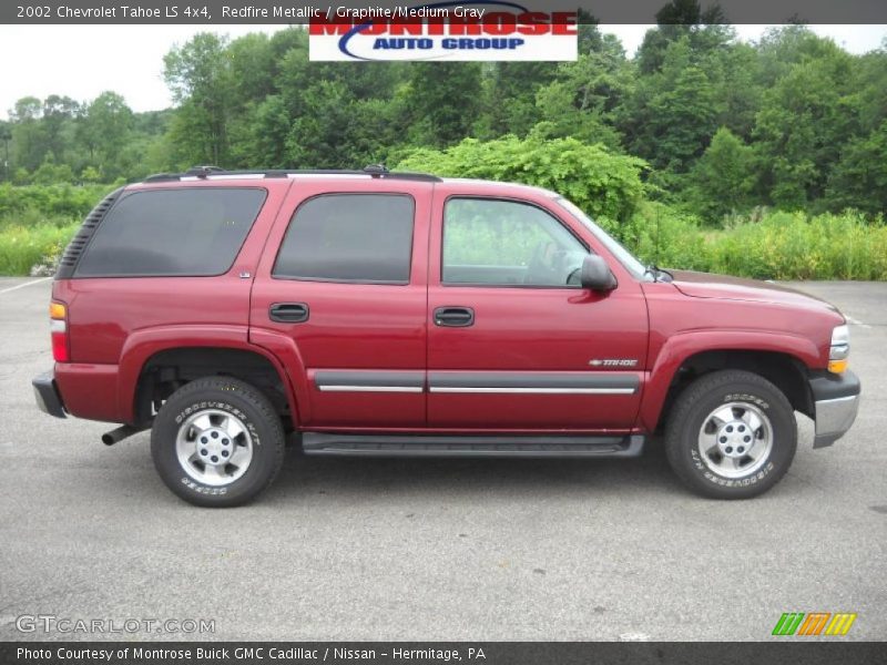 Redfire Metallic / Graphite/Medium Gray 2002 Chevrolet Tahoe LS 4x4