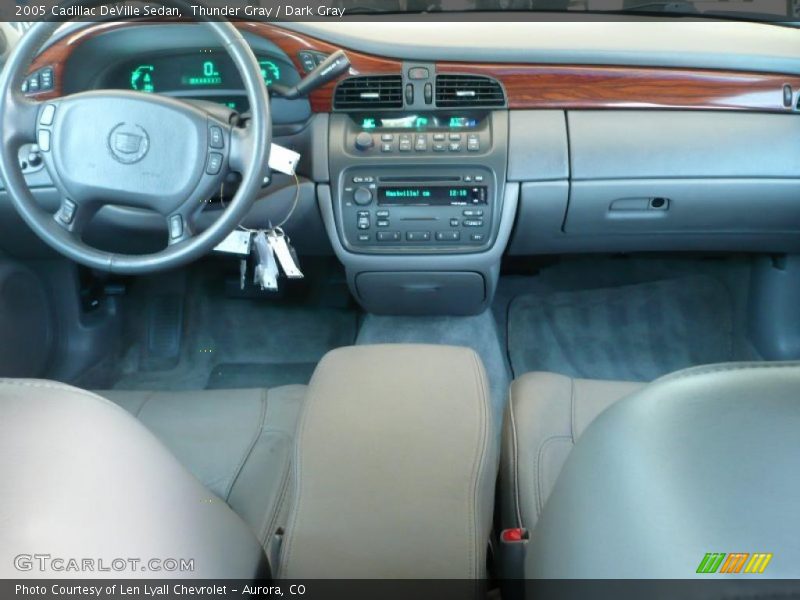 Thunder Gray / Dark Gray 2005 Cadillac DeVille Sedan