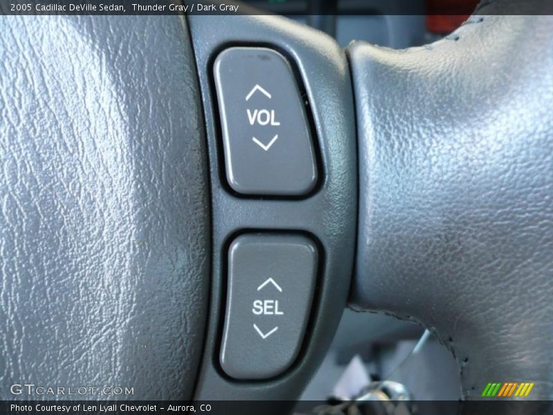 Thunder Gray / Dark Gray 2005 Cadillac DeVille Sedan