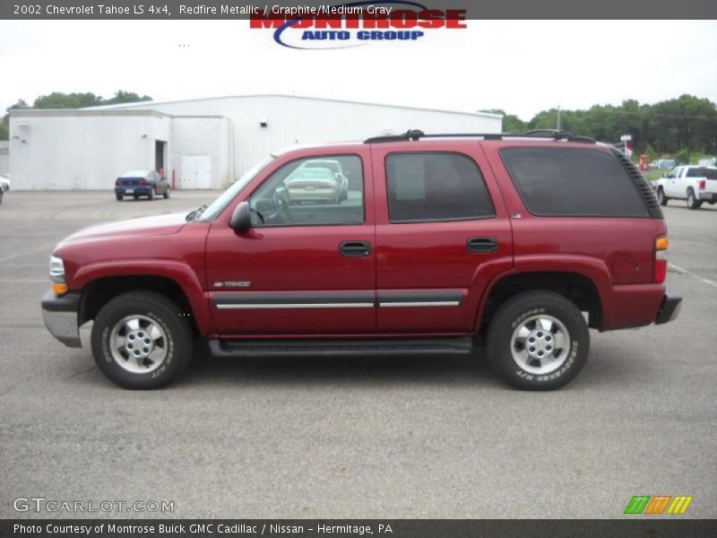 Redfire Metallic / Graphite/Medium Gray 2002 Chevrolet Tahoe LS 4x4
