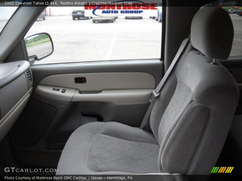 Redfire Metallic / Graphite/Medium Gray 2002 Chevrolet Tahoe LS 4x4