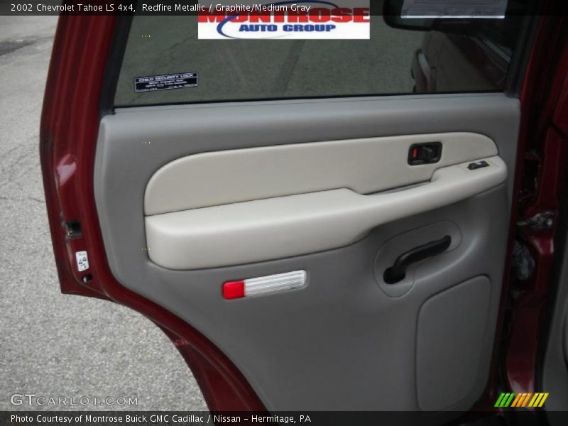 Redfire Metallic / Graphite/Medium Gray 2002 Chevrolet Tahoe LS 4x4