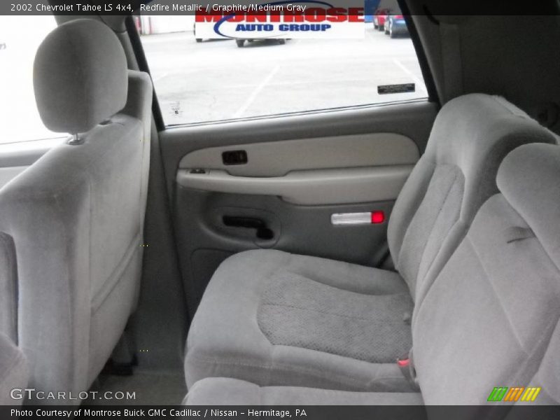Redfire Metallic / Graphite/Medium Gray 2002 Chevrolet Tahoe LS 4x4