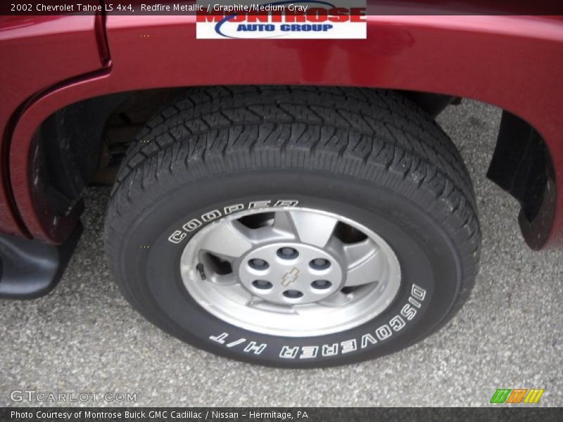 Redfire Metallic / Graphite/Medium Gray 2002 Chevrolet Tahoe LS 4x4