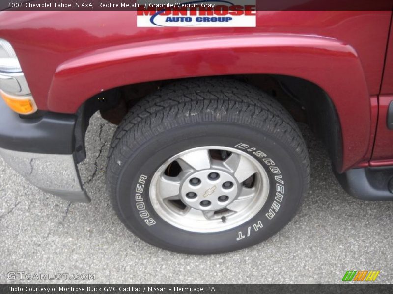 Redfire Metallic / Graphite/Medium Gray 2002 Chevrolet Tahoe LS 4x4