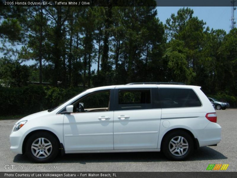 Taffeta White / Olive 2006 Honda Odyssey EX-L