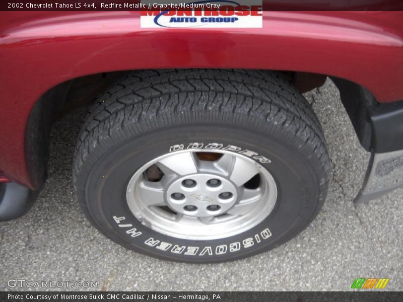 Redfire Metallic / Graphite/Medium Gray 2002 Chevrolet Tahoe LS 4x4