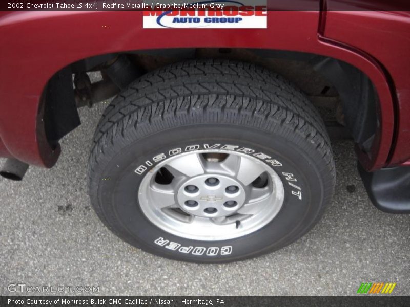 Redfire Metallic / Graphite/Medium Gray 2002 Chevrolet Tahoe LS 4x4