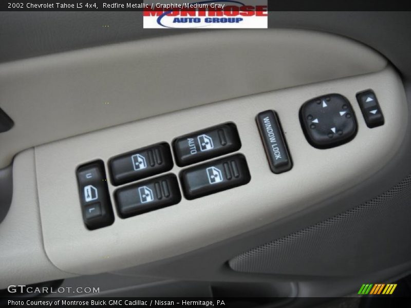 Redfire Metallic / Graphite/Medium Gray 2002 Chevrolet Tahoe LS 4x4