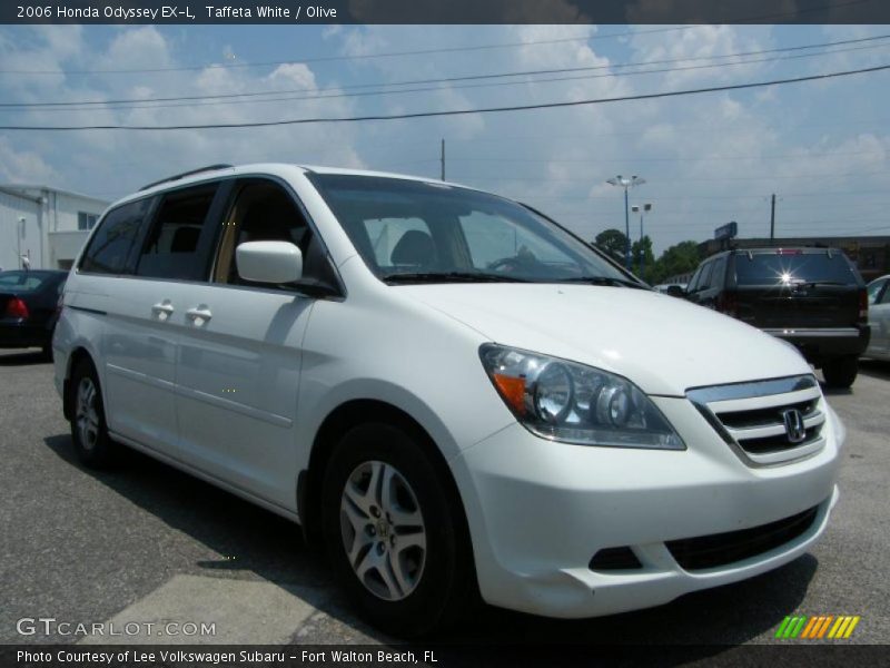 Taffeta White / Olive 2006 Honda Odyssey EX-L
