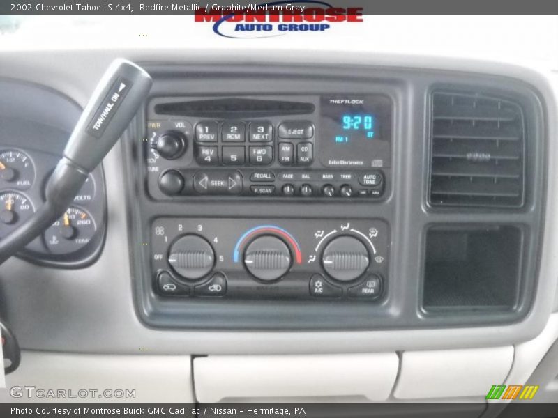 Redfire Metallic / Graphite/Medium Gray 2002 Chevrolet Tahoe LS 4x4