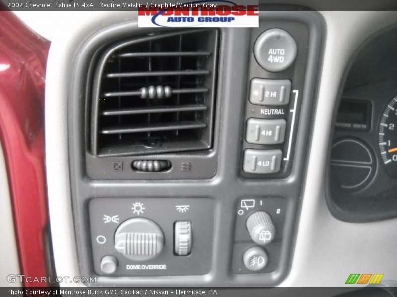 Redfire Metallic / Graphite/Medium Gray 2002 Chevrolet Tahoe LS 4x4