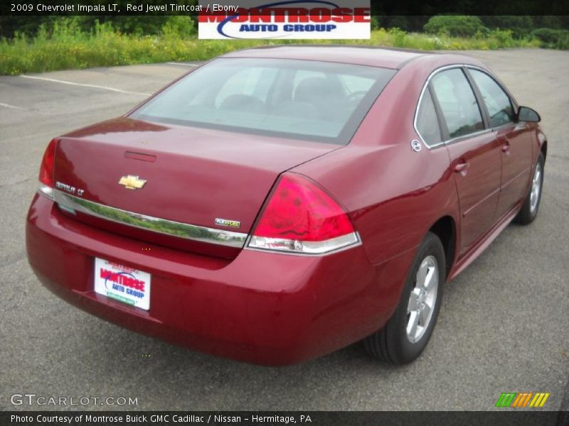 Red Jewel Tintcoat / Ebony 2009 Chevrolet Impala LT