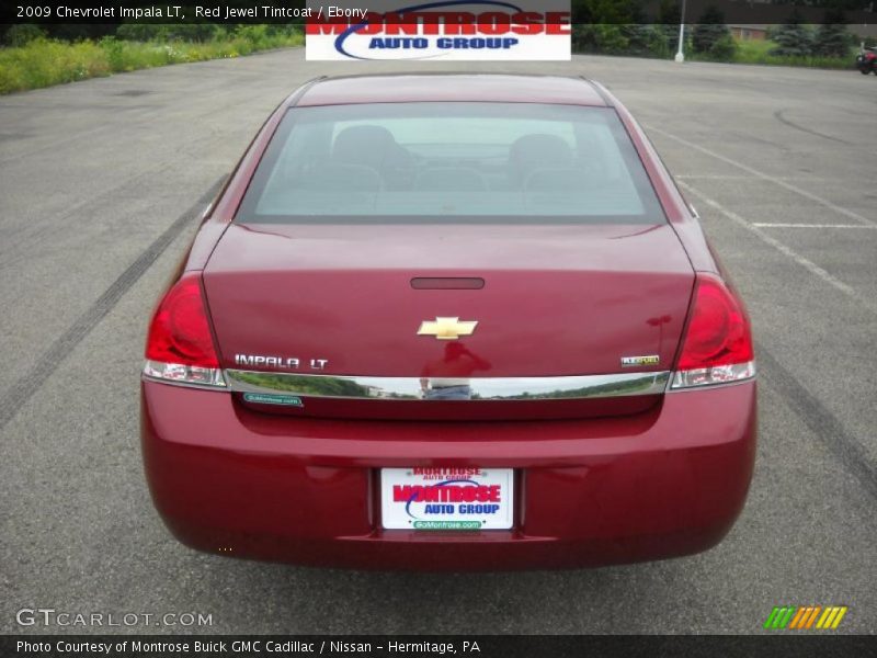 Red Jewel Tintcoat / Ebony 2009 Chevrolet Impala LT