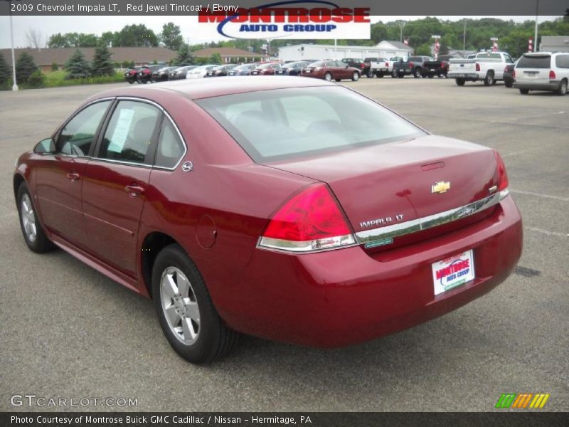 Red Jewel Tintcoat / Ebony 2009 Chevrolet Impala LT