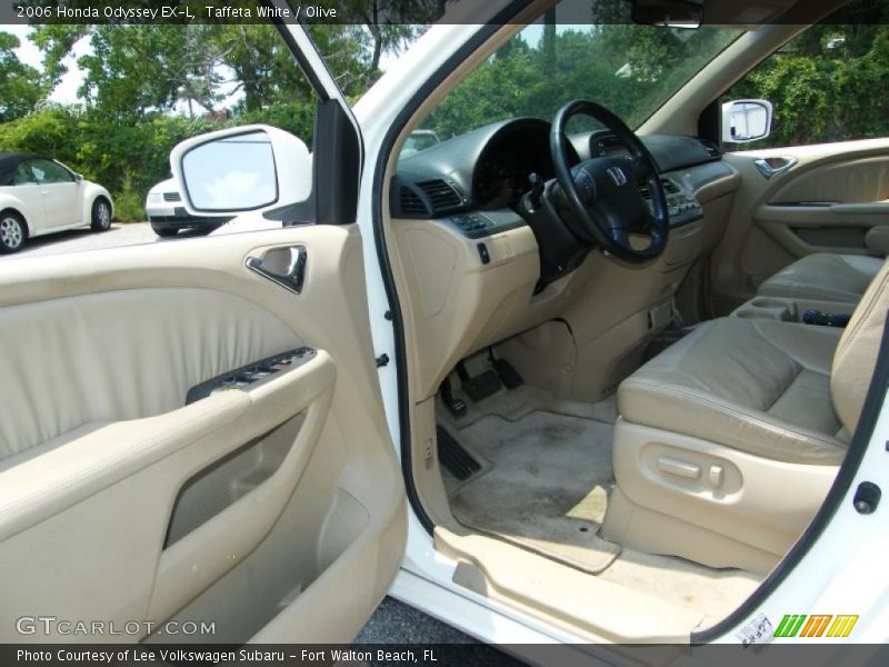 Taffeta White / Olive 2006 Honda Odyssey EX-L