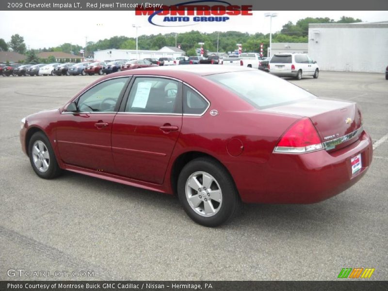 Red Jewel Tintcoat / Ebony 2009 Chevrolet Impala LT