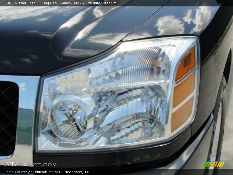 Galaxy Black / Graphite/Titanium 2006 Nissan Titan SE King Cab