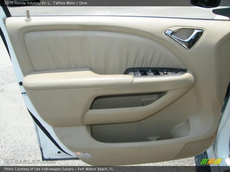 Taffeta White / Olive 2006 Honda Odyssey EX-L
