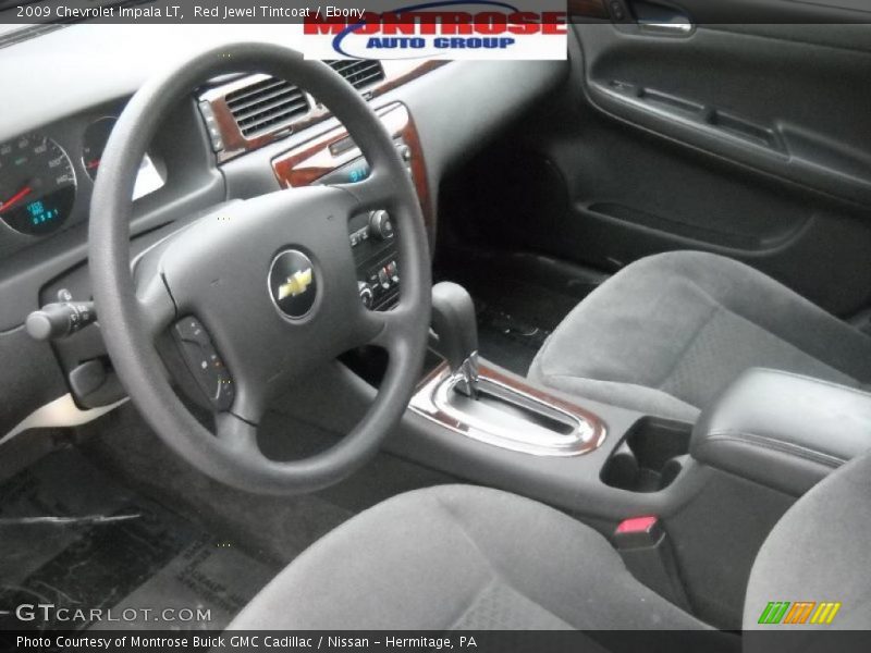 Red Jewel Tintcoat / Ebony 2009 Chevrolet Impala LT