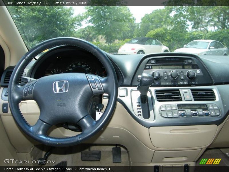 Taffeta White / Olive 2006 Honda Odyssey EX-L