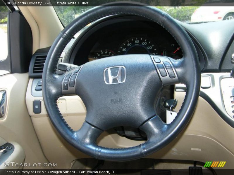 Taffeta White / Olive 2006 Honda Odyssey EX-L