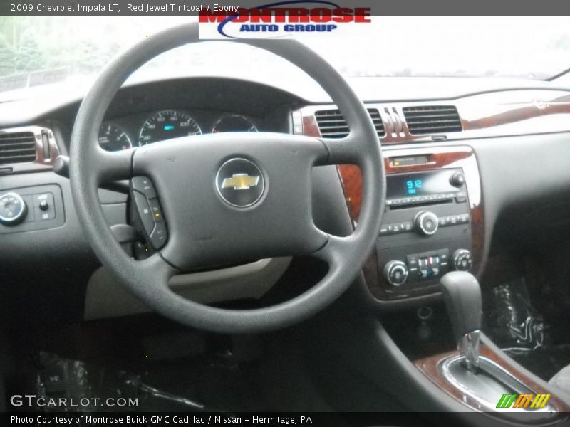 Red Jewel Tintcoat / Ebony 2009 Chevrolet Impala LT