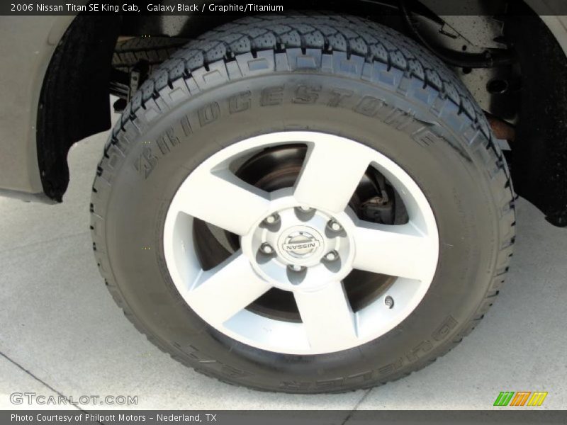 Galaxy Black / Graphite/Titanium 2006 Nissan Titan SE King Cab