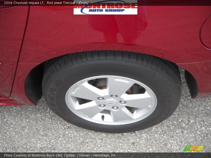 Red Jewel Tintcoat / Ebony 2009 Chevrolet Impala LT
