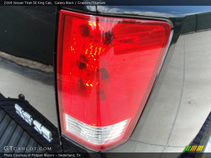 Galaxy Black / Graphite/Titanium 2006 Nissan Titan SE King Cab