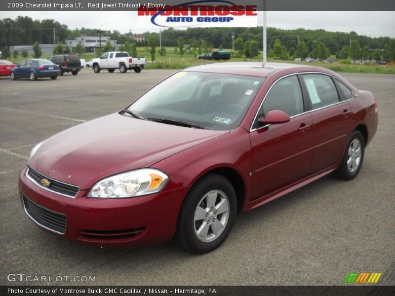 Red Jewel Tintcoat / Ebony 2009 Chevrolet Impala LT